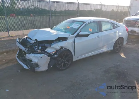 2021 Honda Civic Sport from USA, damaged, VIN 2HGFC2F8XMH509669